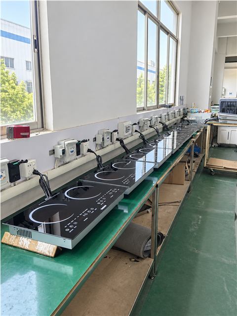 Electric hob testing