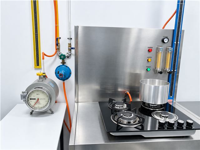 Gas hob testing